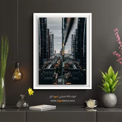 تابلو سیاه سفید بزرگ - شریان‌ – تابلو سیاه و سفید - اسپو دکور