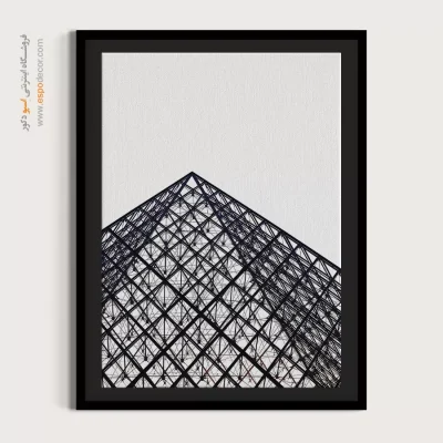 تابلو سیاه سفید مینیمالیستی