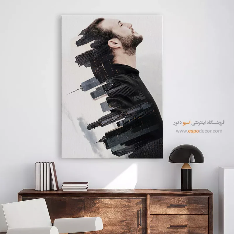 تابلو نقاشی با موضوع انتزاعی