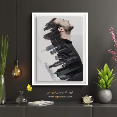 تابلو نقاشی با موضوع انتزاعی