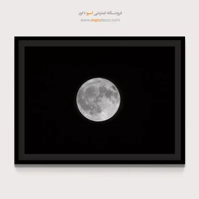 نقاشی دیواری سیاه و سفید مدرن