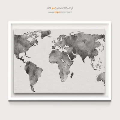 تابلو هنری با خطوط دقیق