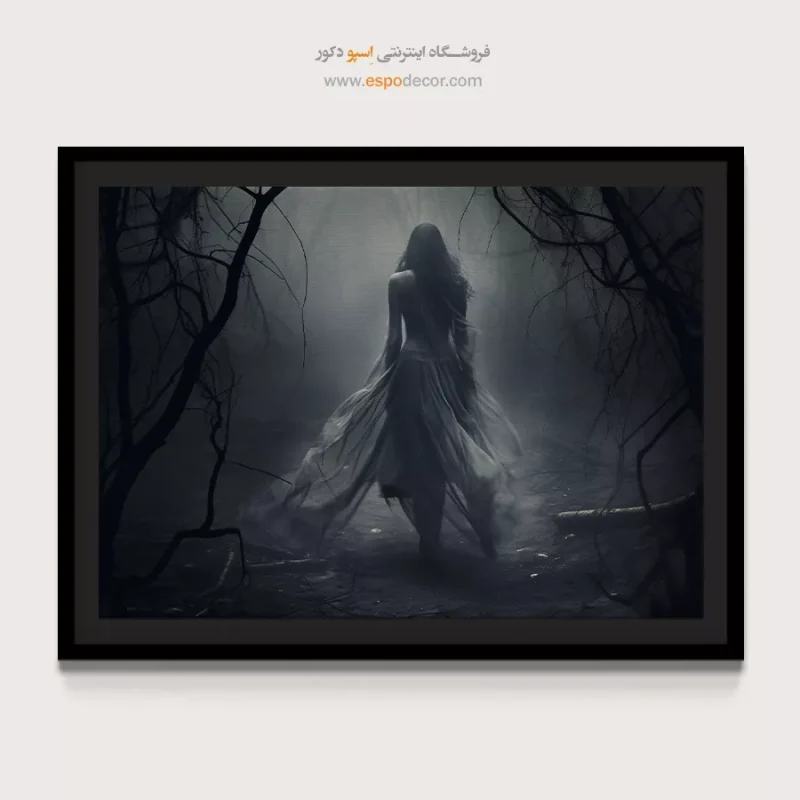 تابلو سیاه و سفید برای اتاق خواب