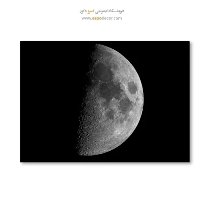 تابلو هنری سیاه و سفید