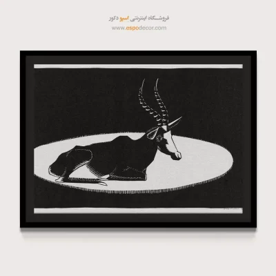 تابلو سیاه و سفید گرافیگی مینیمال - شاخص – تابلو سیاه و سفید - اسپو دکور