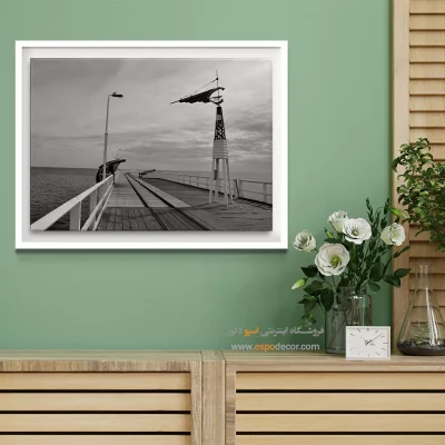 تابلو سیاه و سفید برای فضای مدرن