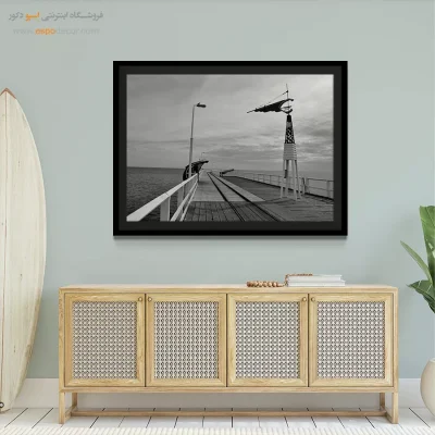 تابلو سیاه و سفید برای فضای مدرن