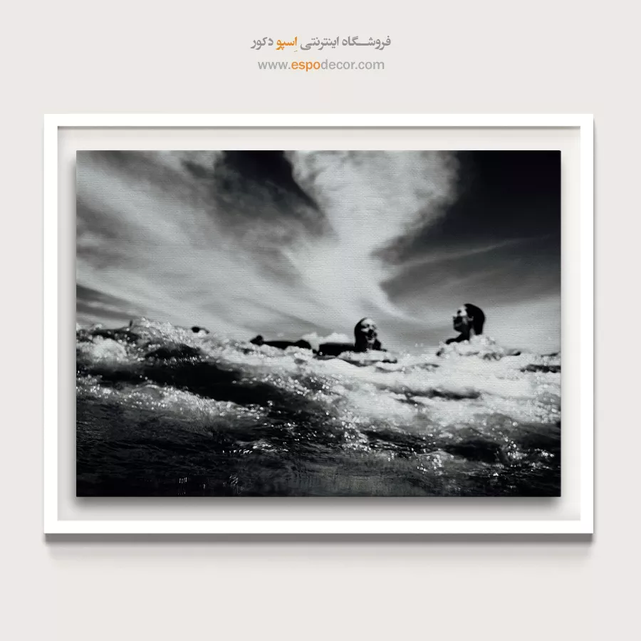 دکوراسیون داخلی با تابلو سیاه و سفید