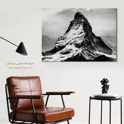 تابلو دیواری سیاه و سفید برای راهرو