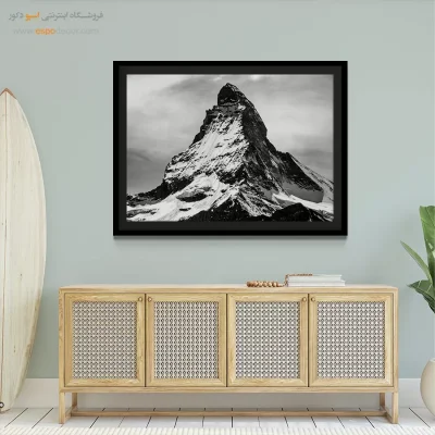 تابلو دیواری سیاه و سفید برای راهرو