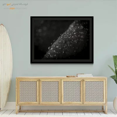 خرید تابلو سیاه و سفید دکوراسیون - الماسهای خفته – تابلو سیاه و سفید - اسپو دکور