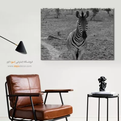 هویت – تابلو سیاه و سفید - تابلو بوم سیاه و سفید شیک - اسپو دکور