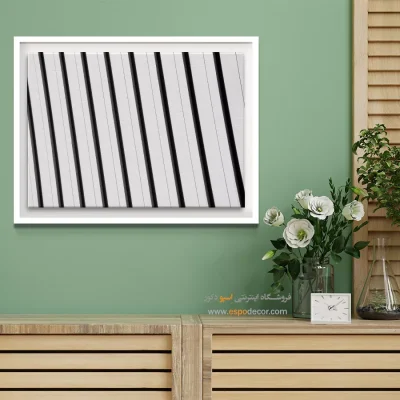 خرید آنلاین تابلو بوم سیاه و سفید