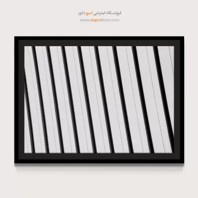 خرید آنلاین تابلو بوم سیاه و سفید