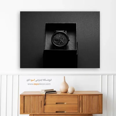 خرید بوم تابلو سیاه و سفید مدرن