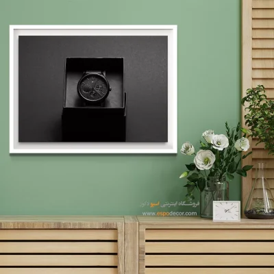 خرید بوم تابلو سیاه و سفید مدرن