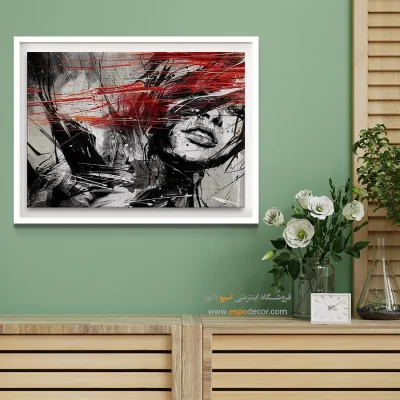 قیمت قیمت تابلو سیاه و سفید لوکس
