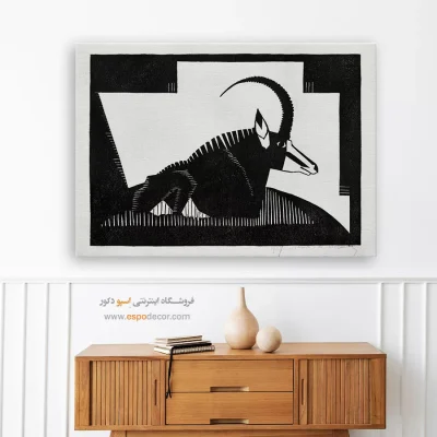 تابلو دیواری سیاه و سفید برای دکور منزل - سابل – تابلو سیاه و سفید - اسپو دکور