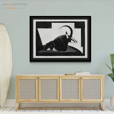 تابلو دیواری سیاه و سفید برای دکور منزل - سابل – تابلو سیاه و سفید - اسپو دکور