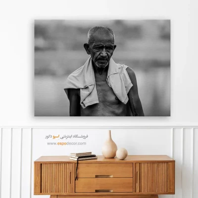 تابلو هنری سیاه و سفید هدیه