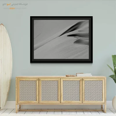 تابلو بوم سیاه و سفید آنلاین