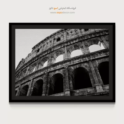 تابلو هنری سیاه و سفید شیک دکور منزل