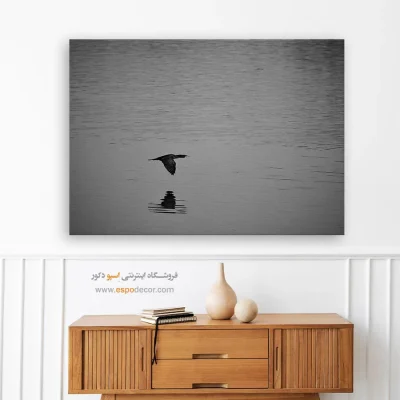 تابلو بوم قیمت تابلو سیاه و سفید ارزان