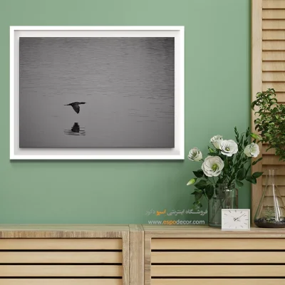 تابلو بوم قیمت تابلو سیاه و سفید ارزان