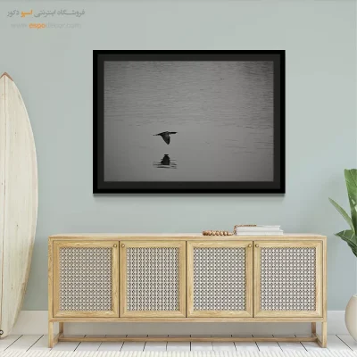 تابلو بوم قیمت تابلو سیاه و سفید ارزان