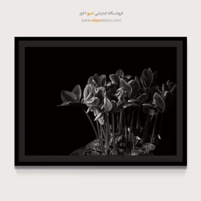 تابلو اتاق خواب سیاه و سفید لوکس