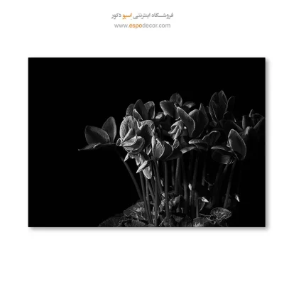 تابلو اتاق خواب سیاه و سفید لوکس