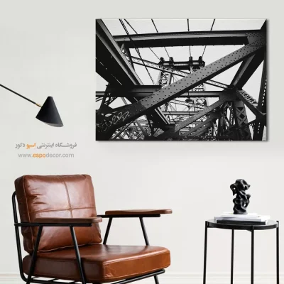 انواع تابلو اتاق خواب سیاه و سفید مخصوص پذیرایی