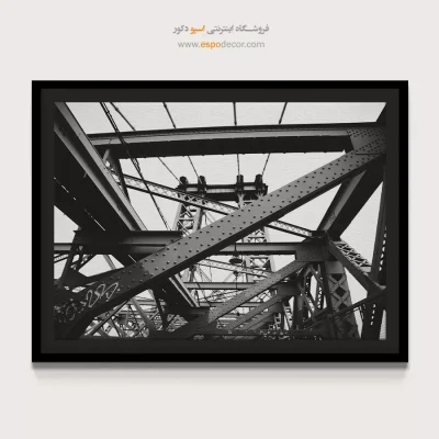 انواع تابلو اتاق خواب سیاه و سفید مخصوص پذیرایی