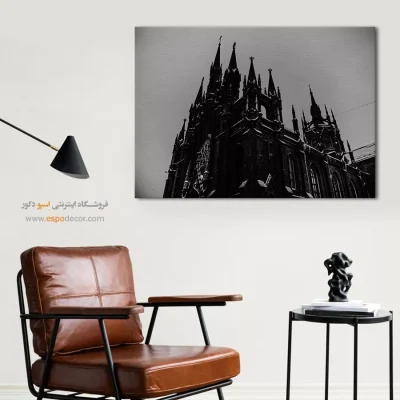 تابلو چاپی سیاه و سفید برای اتاق