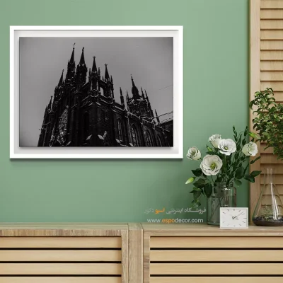 تابلو چاپی سیاه و سفید برای اتاق