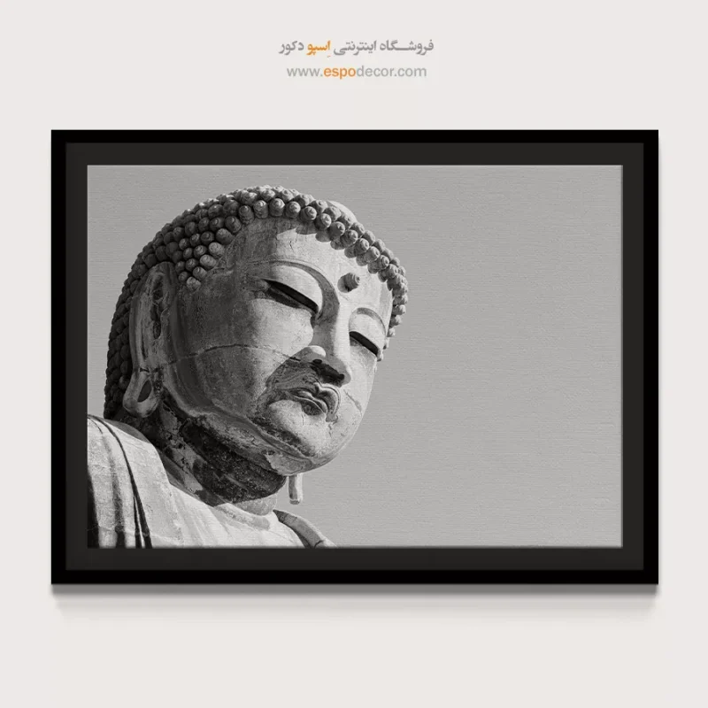 سفارش تابلو اتاق خواب سیاه و سفید شیک