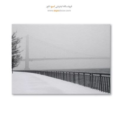 تابلو چاپی سیاه و سفید دکوراسیون
