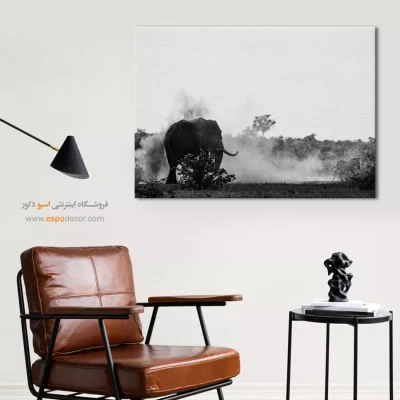 مدل جدید تابلو اتاق خواب سیاه و سفید هدیه