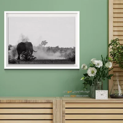 مدل جدید تابلو اتاق خواب سیاه و سفید هدیه