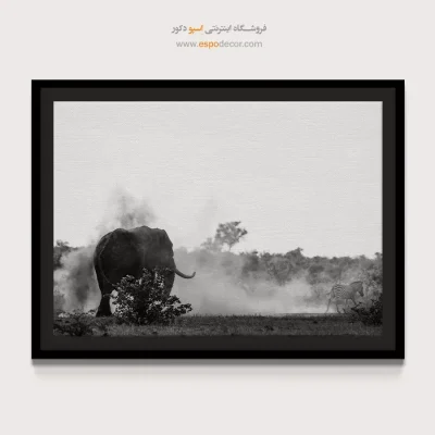 مدل جدید تابلو اتاق خواب سیاه و سفید هدیه