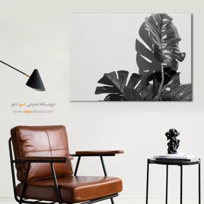 بهترین خرید تابلو سیاه و سفید مدرن - استوایی – تابلو سیاه و سفید - اسپو دکور