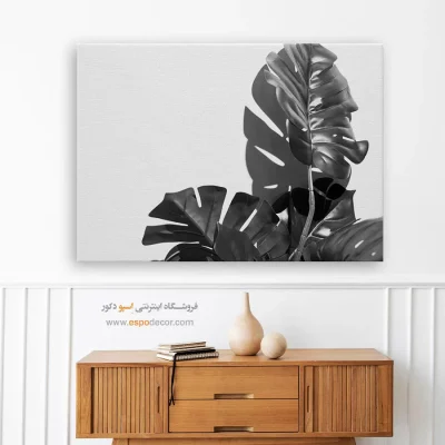 بهترین خرید تابلو سیاه و سفید مدرن - استوایی – تابلو سیاه و سفید - اسپو دکور