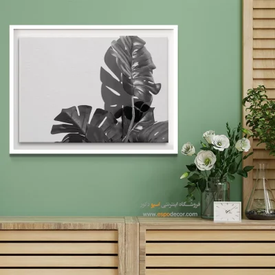بهترین خرید تابلو سیاه و سفید مدرن - استوایی – تابلو سیاه و سفید - اسپو دکور