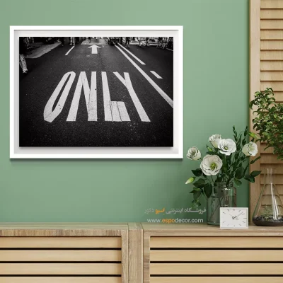 تابلو دیواری سیاه و سفید لوکس مناسب هدیه