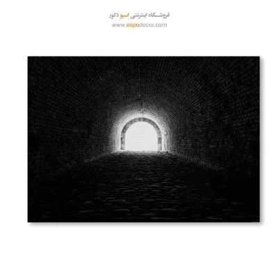 سفارش تابلو بوم سیاه و سفید مدرن