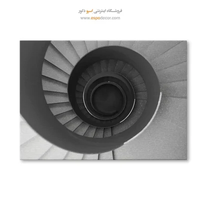 تابلو چاپی سیاه و سفید مخصوص پذیرایی