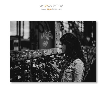 تابلو چاپی سیاه و سفید لوکس مناسب هدیه