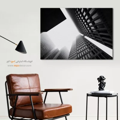 فروش قیمت تابلو سیاه و سفید مخصوص پذیرایی