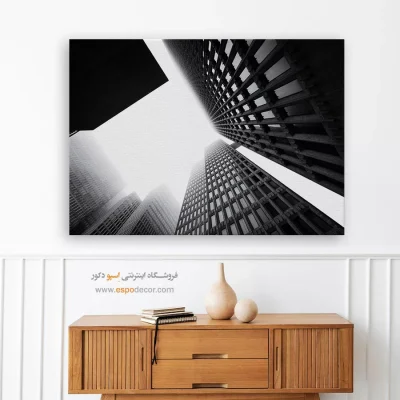 فروش قیمت تابلو سیاه و سفید مخصوص پذیرایی