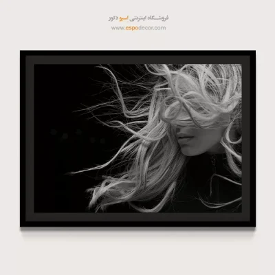 قیمت تابلو هنری سیاه و سفید شیک